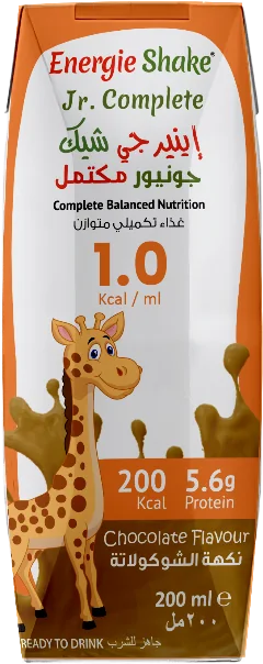 إنرجي شيك جونيور كومبليت 1.0 شوكولاتة