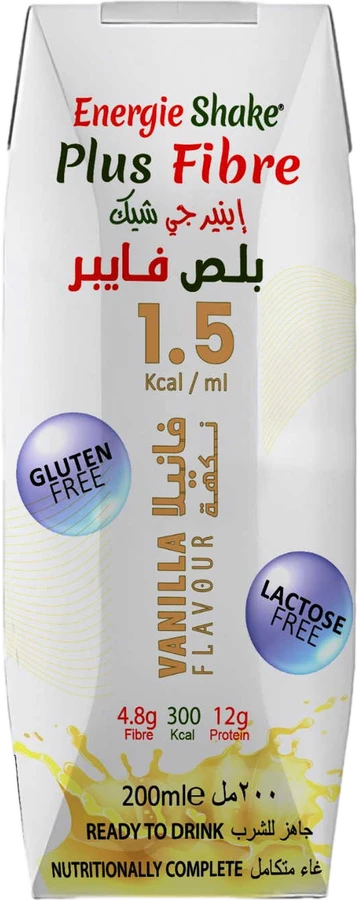 إنرجي شيك بلس بالألياف 1.5 فانيليا