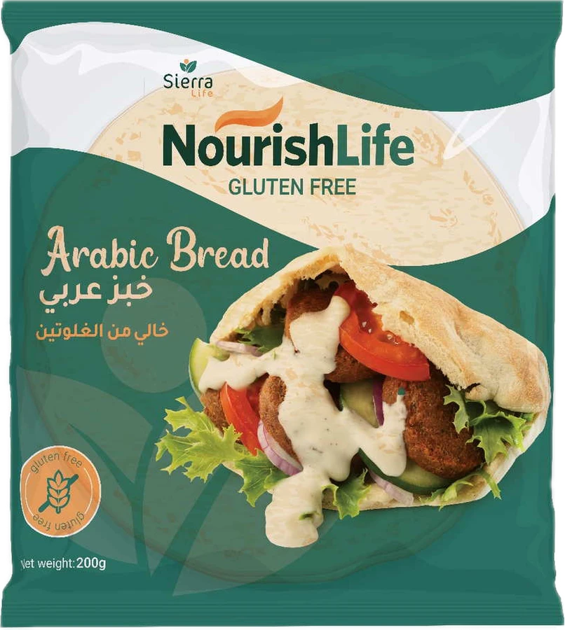 خبز عربي بدون غلوتين