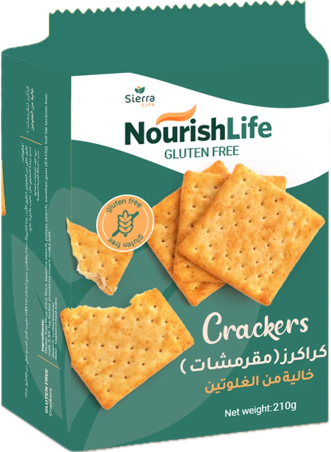 مقرمشات (كراكرز) بدون غلوتين