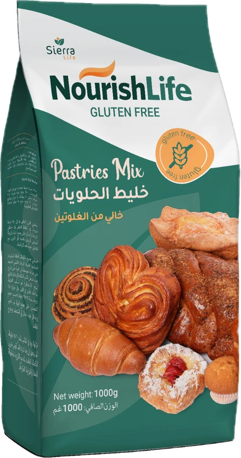 خليط المعجنات بدون غلوتين